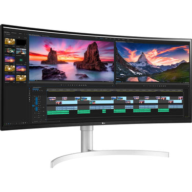 LG 38WN95C-W 38 UltraWide QHD+ IPS Curved Monitor; (Open Box)