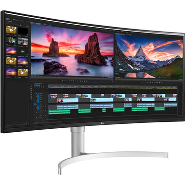 LG 38WN95C-W 38 UltraWide QHD+ IPS Curved Monitor; (Open Box)