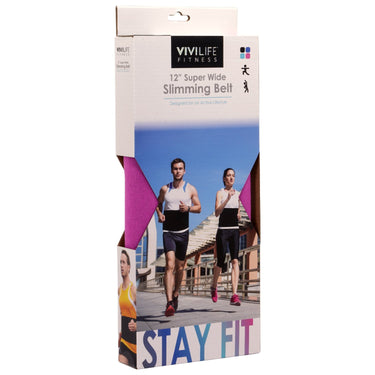 Vivitar PF-V8402-PNK 10" Slimming Belt, Pink