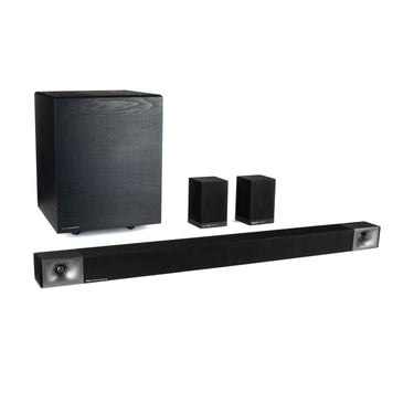 Klipsch Cinema 600 5.1 Surround Sound Soundbar System + Subwoofer + 3 Speakers 1069452