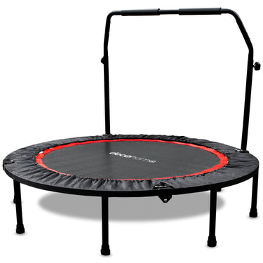Deco Home 48-inch Indoor/Outdoor Fitness Trampoline Rebounder with Adjustable Handle Bar