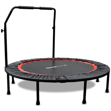 Deco Home 48-inch Indoor/Outdoor Fitness Trampoline Rebounder with Adjustable Handle Bar