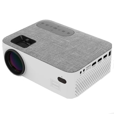 RCA RPJ143 Portable Home Theater Projector (White) w/ 100" Portable Projector Screen