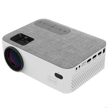 RCA RPJ143 Portable Home Theater Projector (White) with Screen and Mount Bundle