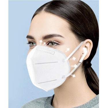 DR MFYAN 50-Pack of Individually Wrapped KN95 Masks Protective 3D Respirator Face Masks