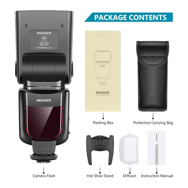 Neewer NW635 TTL GN58 Flash Speedlite LCD Compatible Sony MI Hot Shoe Mirrorless Camera