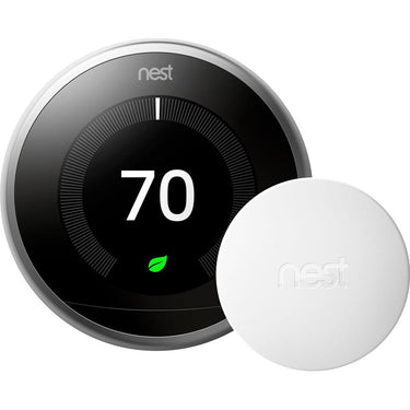 Google Nest Temperature Sensor with Manufacturer 1 Year Limited Warranty - Open Box