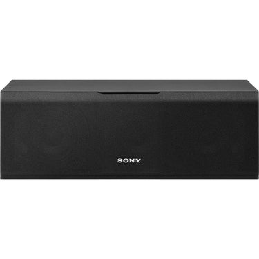 Sony 2-Way 3-Driver Bass Reflex Center Channel Speaker + Extended Warranty Bundle