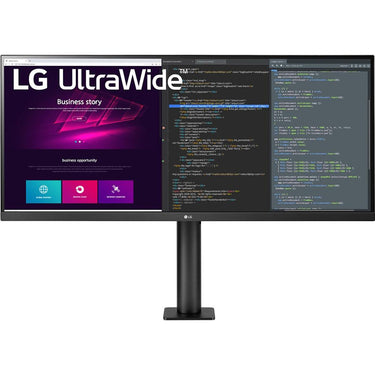 LG 34" 21:9 UltraWide QHD 3440x1440 Ergo IPS HDR Monitor 34WN780-B