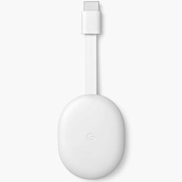 Google Chromecast with Google TV 4K 60fps HDR Streaming Snow 2 Pack