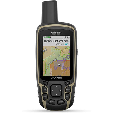Garmin GPSMAP 65 Multi-Band/Multi-GNSS Handheld + 1 Year Extended Warranty