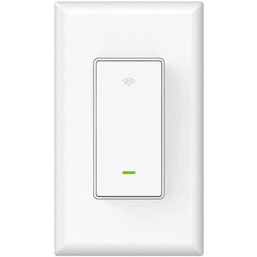 Deco Essentials WiFi Smart Light Switch, Compatible with Alexa and Google Home, No Hub Required