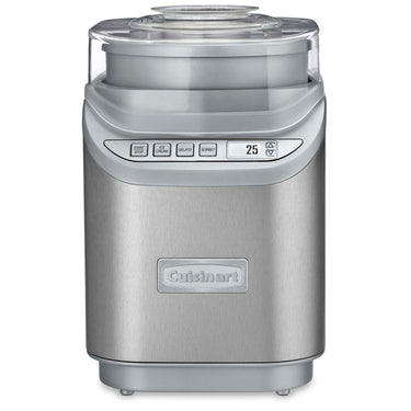 Cuisinart ICE-70 Electronic Ice Cream Maker, Brushed Chrome