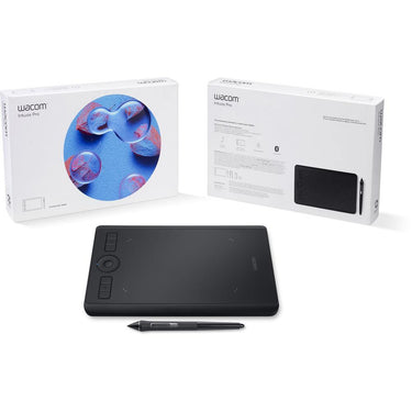 Wacom Intuos Pro Digital Graphic Drawing Tablet Mac/PC, Small (PTH460K0A) Refurbished