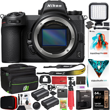 Nikon Z7II Mirrorless Camera Body Full Frame FX-Format Bundle with Accessory Kit