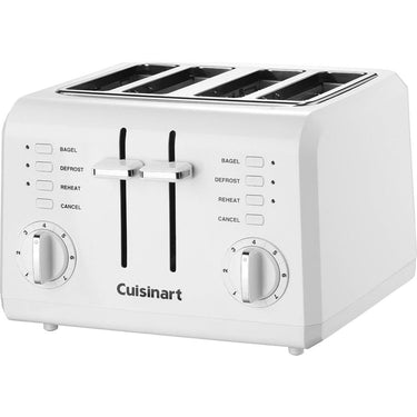 Cuisinart CPT-142 Compact 4-Slice Toaster (White) - Refurbished