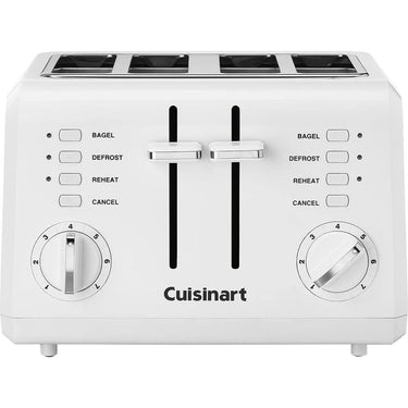 Cuisinart CPT-142 Compact 4-Slice Toaster (White) - Refurbished