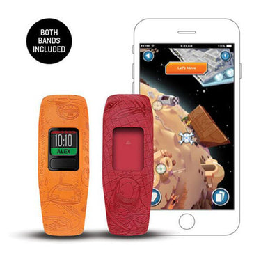 Garmin vivofit jr. 2 Star Wars Light Side vs Dark Side Activity Tracker with Extra Band