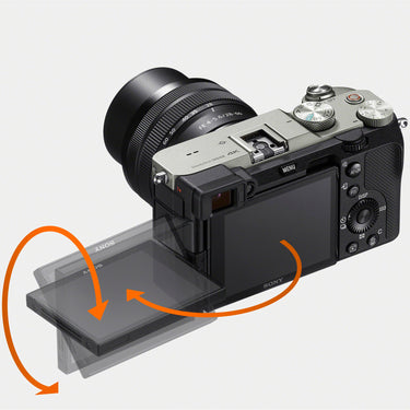 Sony a7C Mirrorless Full Frame Camera Body + 28-60mm Lens Kit Accessory Bundle Silver