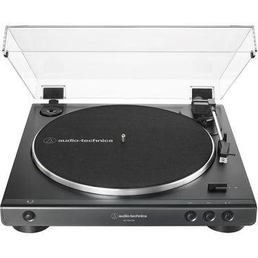 Audio-Technica AT-LP60XUSB-BK Fully Automatic (Analog/USB) Belt-Drive  Turntable Black Refurb
