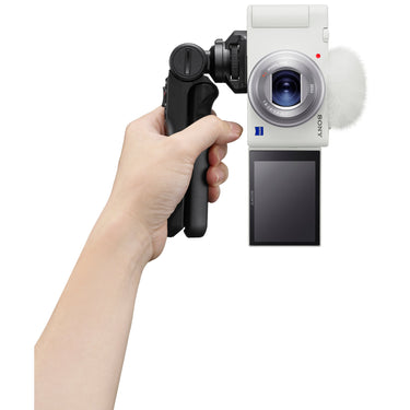 Sony ZV-1 Compact Digital 4K HDR Video Camera DCZV1/W + Vlogger Accessory Kit Bundle