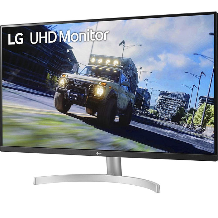 LG 32UN500-W 32" UHD 3840x2160 Ultrafine Monitor with HDR10, AMD FreeSync