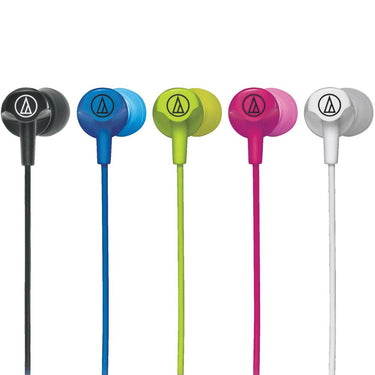 Audio-Technica ATH-CLR100iSBL SonicFuel In-ear Headphones with In-line Mic & Control