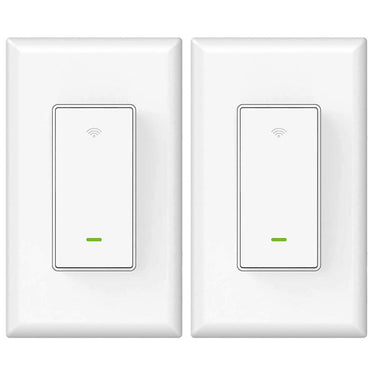 Deco Essentials WFLSW WiFi Smart Light Switch 2 Pack