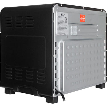 Deco Chef 24QT Black Stainless Steel Countertop Toaster Air Fryer Oven Open Box