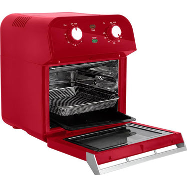 Deco Chef XL 12.7QT Oil Free Air Fryer Convection Oven XL Capacity Red Open Box
