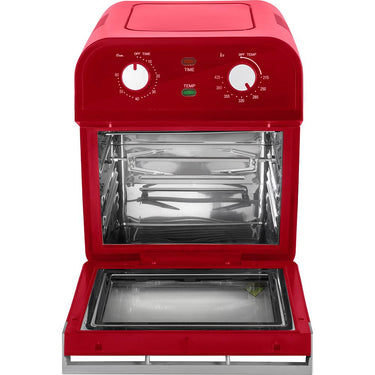Deco Chef XL 12.7QT Oil Free Air Fryer Convection Oven XL Capacity Red Open Box