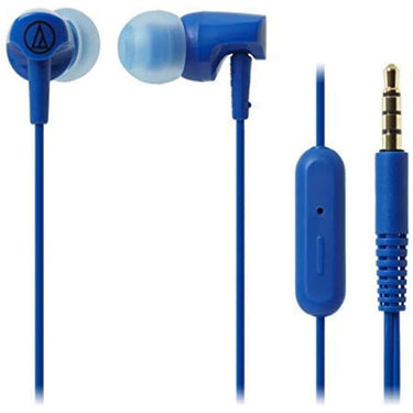 Audio-Technica ATH-CLR100iSBL SonicFuel In-ear Headphones with In-line Mic & Control