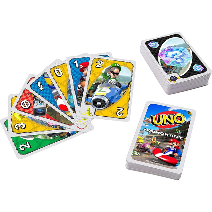 Mattel Mario Kart UNO Card Game