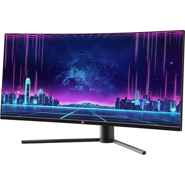 Deco Gear 34" 2560x1080 Color Accurate Curved Monitor with HDR400, 3000:1, 200Hz, OPEN BOX