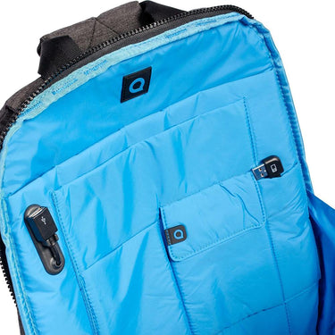 Quirky Power Trip Laptop Backpack with Charging Port + 20,000mAh Power Bank + Headphone