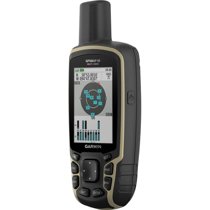 Garmin GPSMAP 65 Handheld Outdoor GPS Navigator Multi-Band/Multi-GNSS