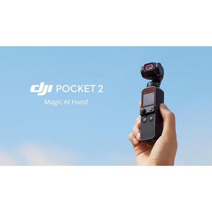DJI Pocket 2 Touchscreen Handheld 3-Axis Gimbal Stabilizer 4K