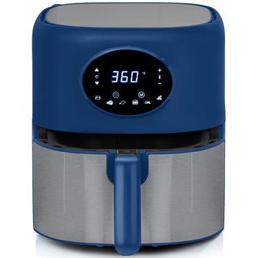 Deco Chef 3.7QT Digital Air Fryer with 6 Cooking Presets, Dishwasher Safe Basket, Blue