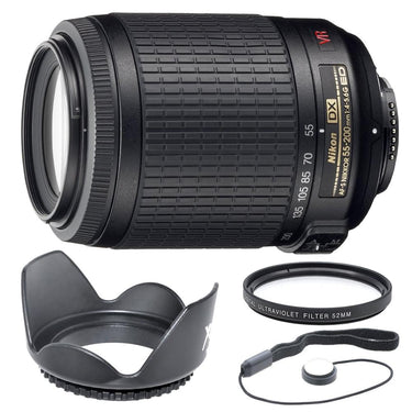 Nikon 55-200mm f/4.5-5.6G ED AF-S VR DX Zoom-Nikkor, With Nikon 5-Year USA Warranty