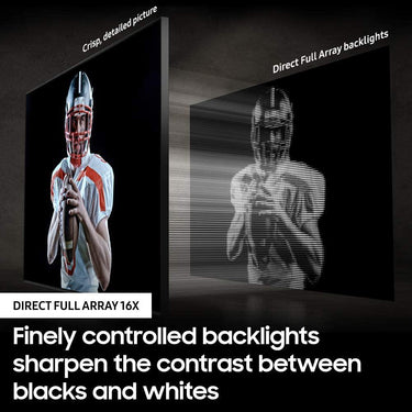 Samsung QN65Q90TA 65-inch Q90T QLED 4K UHD HDR Smart TV (2020 Model) - Open Box