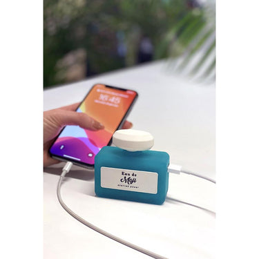 MojiPower Soft Touch External Battery 2600 mAh For iOS & Android Devices Eau De Moji