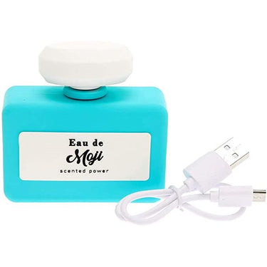 MojiPower Soft Touch External Battery 2600 mAh For iOS & Android Devices Eau De Moji