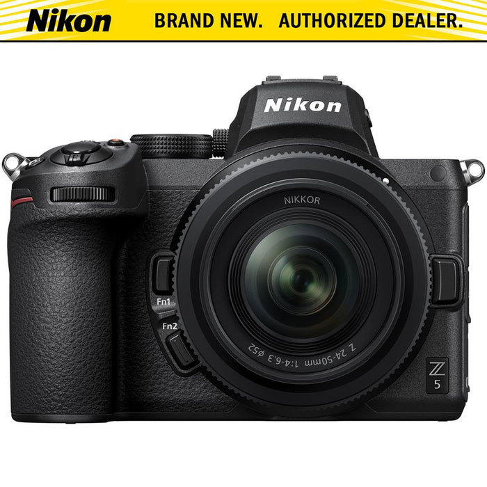 Nikon Z5 Full Frame Mirrorless Camera Body FX 4K + 24-50mm f/4-6.3 Lens Kit - Renewed