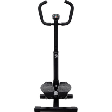 Deco Home Step Machine w/Stability Handle Bars, Non-Slip Pedals, and LCD Display -Open Box