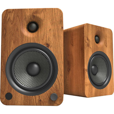 Kanto YU6WALNUT Bluetooth Powered Speakers Walnut/Noyer