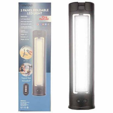 Vivitar 3 Panel Foldable LED Light VIVTR3PL