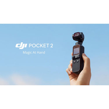DJI Pocket 2 Touchscreen Handheld 3-Axis Gimbal Stabilizer Camera - Open Box