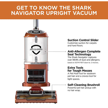Shark Navigator Lift-Away Upright Vacuum CU500 - Shark Certified Refurbished