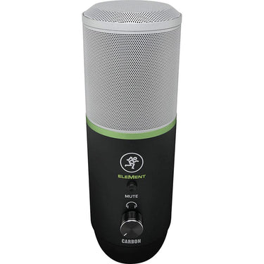 Mackie EleMent Series Carbon USB Condenser Microphone + Wind Screen & Warranty