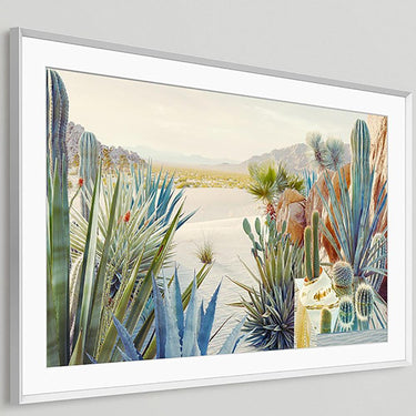 Samsung 75" The Frame Customizable Bezel - Modern White VG-SCFA75WTBZA